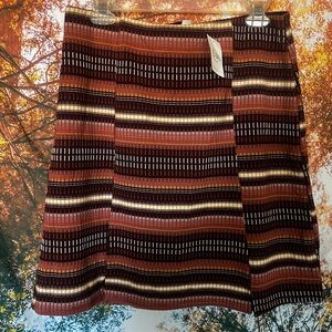 Cato skirt Boho brown colors Y2K style NWT